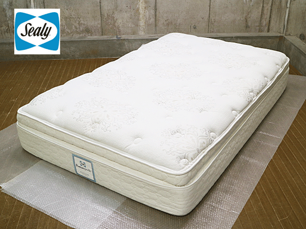 【Sealy】シーリー Posutepedic ポスチャーぺディック HONEY DEW ハニーデュー セミダブルベッド マットレス 出張買取  東京都目黒区 | ブランド家具買取は東京のリサイクルショップ チェリーズマーケット