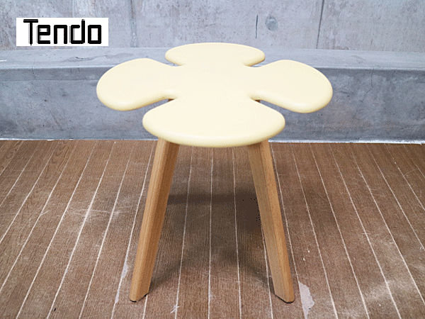 【Tendo】天童木工 CLOVER STOOL クローバースツール キッズ T