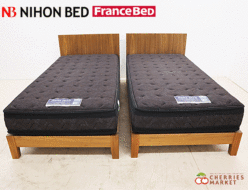 【France Bed×NIHON BED】フランスベッド リハテック ブレスエアー エクストラ RH-BAE-SPL/日本ベッド VINCENT ビンセント キングベッド/ツインベッド 出張買取 東京都町田市