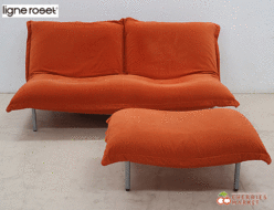 【ligne roset】リーンロゼ Calin カラン 2人掛けソファ&オットマン/スツール リクライニング付 出張買取 東京都目黒区